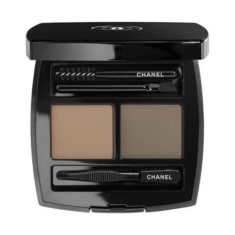 chanel brow wax and brow powder duo|la palette brow wax and powder.